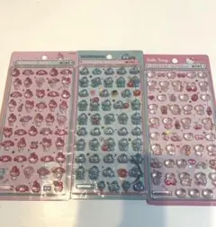 ボンボンドロップシール　ミニ　サンリオ　キティ　マイメロ　ハンギョドン