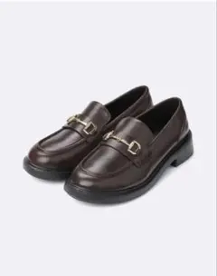 ボリュームソールビットローファー