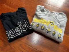 子ども用衣類X-girl ミッキーコラボ 95 ミニオンズ　トレーナー 110