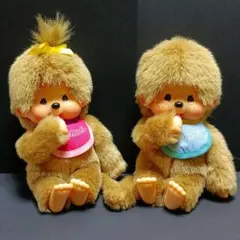 モンチッチ トーン 30周年アニバーサリー ぬいぐるみ ブルー パステル