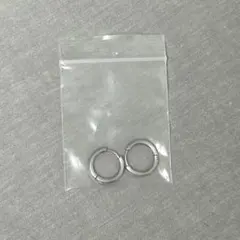 フープピアス 両耳用 18G内径12mm外径17mm