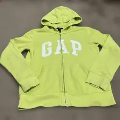 GAP Kids ライムグリーン パーカー150裏起毛