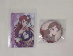 アイカツ 紫吹蘭 缶バッジ Classical ウエハース カード