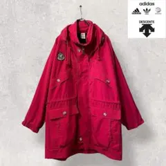 希少 rare 80's DESCENTE製 adidas ミリタリージャケット