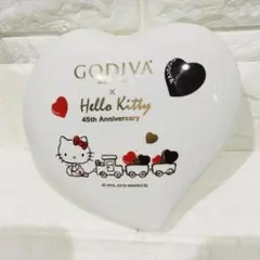 GODIVA x Hello Kitty 45周年記念 ハート型小物入れのサムネイル