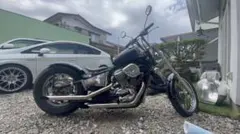 ビラーゴ250フルカスタム フロント21inリアフルサイズ - メルカリ