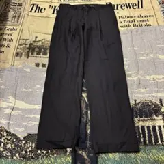 Vintage 90s スラックスパンツ ブラック 黒 ドレスパンツ モードのサムネイル