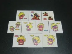 ムチュール、ルージュラ　１０枚セット　ポケモン　デコキャラシール　第一パン