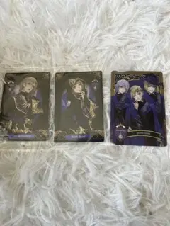 ツイステ　ポムフィオーレ寮　ルーク　ヴィル　エペル　ウエハースカード　ガチャ