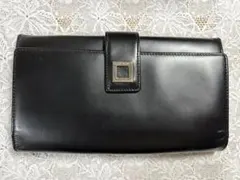 pierre cardin ブラックレザー長財布のサムネイル