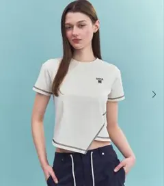 satur Dublin T-shirt Cream