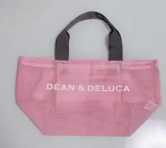 DEAN & DELUCA メッシュトートバッグ ピンクのサムネイル