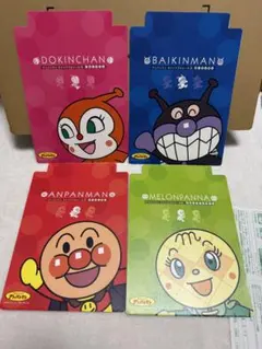 シールダス アンパンマン 4種類コンプセット