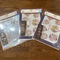 一番くじ　ディズニープリンセス　K賞　クリアファイル&ブックマークセット