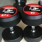 ラバーダンベル30㎏2個 定価35000円