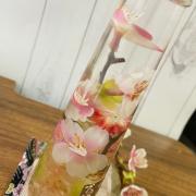 お話中♡3月@桜の対ハーバリウム 優しい仏花 お彼岸 春新作 満開桜 