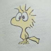 すみっこぐらし スズメ 手描きイラスト メルカリ