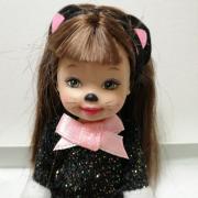 未使用】K18 GSTV奄美大島 ゴ―ルデン南洋真珠アメリカンピアス8.8mm 
