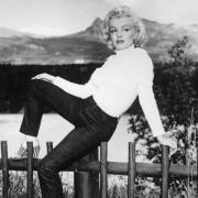 高円寺Barnet バーネット フラワープリント 青 花柄 セーラー ドレス  