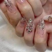 ☆DE2702☆グリーンS ディアバイローブドフルールミディアムドレスエル 