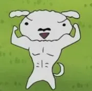 マッチョなシロの画像