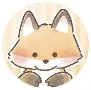 狐と猫の画像