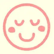 にっこり