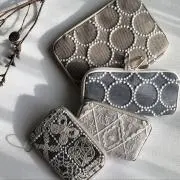 ☆完成品【スマホショルダー】ミナペルホネン forest tileライト