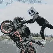 希少!! 美品ジョーダン レザーバイクジャケット ジョー・ロケット 赤