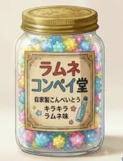 ラムネコンペイ堂♡レトロ生地小物の画像