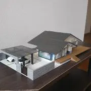 100分の1，2階建て内外模型 No.97『バルコニーでBBQ！！』 - メルカリ