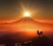 赤富士の画像