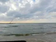 青い海の画像