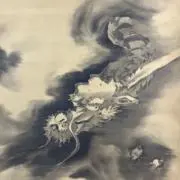 小林太玄 直筆 書 「白鶴宿老松」 大徳寺 黄梅院 臨済宗 掛軸 掛け軸