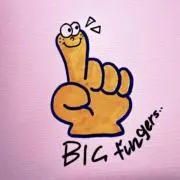 BIG fingers..の画像