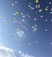ミモザブーケの画像