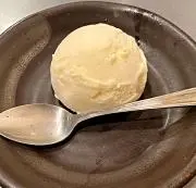 バニラアイス