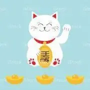 招き猫の画像