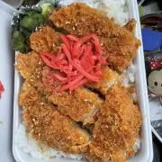 てんぷらと豆の画像