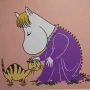 ムーミンママん時にお菓子の画像