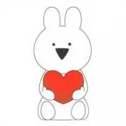 うさぎ7/16〜7/19発送できませんの画像