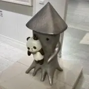 ぱんだだっこしてるいかの画像