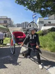 二人乗り人力車 21号 新車 くるま屋製 - メルカリ