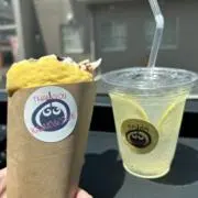 パフェはチョコバナナの画像