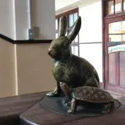 うさぎとかめの画像