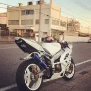 YZF-R1 45B デメキン 純正マフラー 純正サイレンサー 国内 - メルカリ