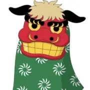 獅子舞の画像