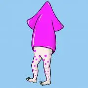 pink squidの画像