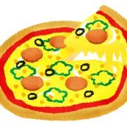 パイナップルピザの画像