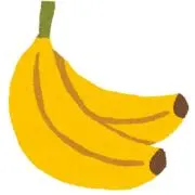 バナナの皮の画像